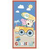 Serviette de plage peppa pig