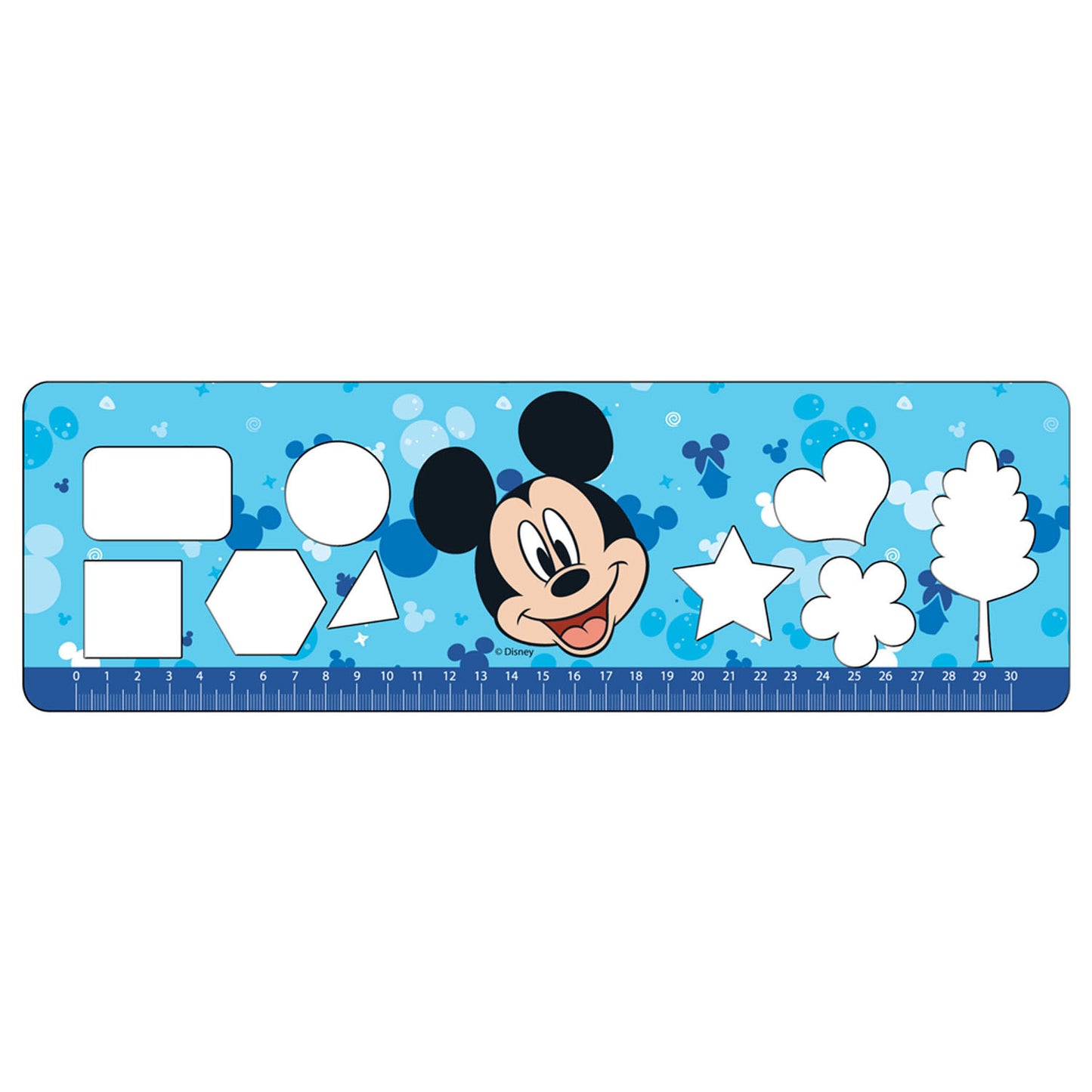 Pages à colorier Mickey Mouse avec pochoir et autocollant Vel