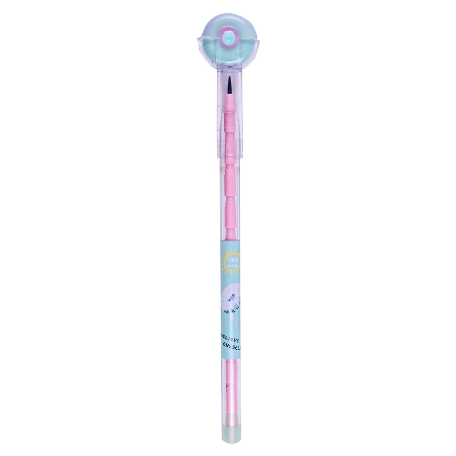 Crayon gris les littlies avec de la gomme