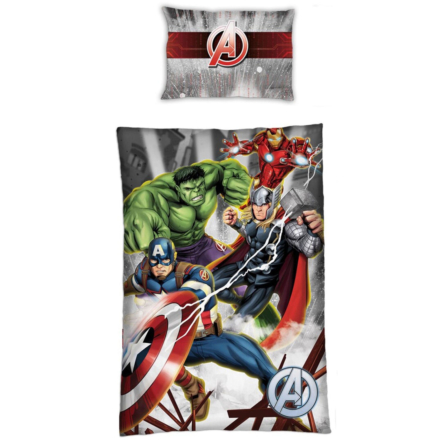 Couverture de couette Avengers, 140x200cm