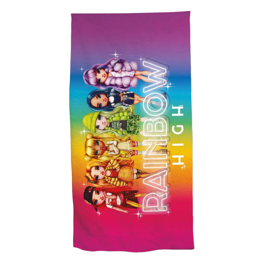 Rainbow High Beach Towel Rainbow High, 70x140cm
