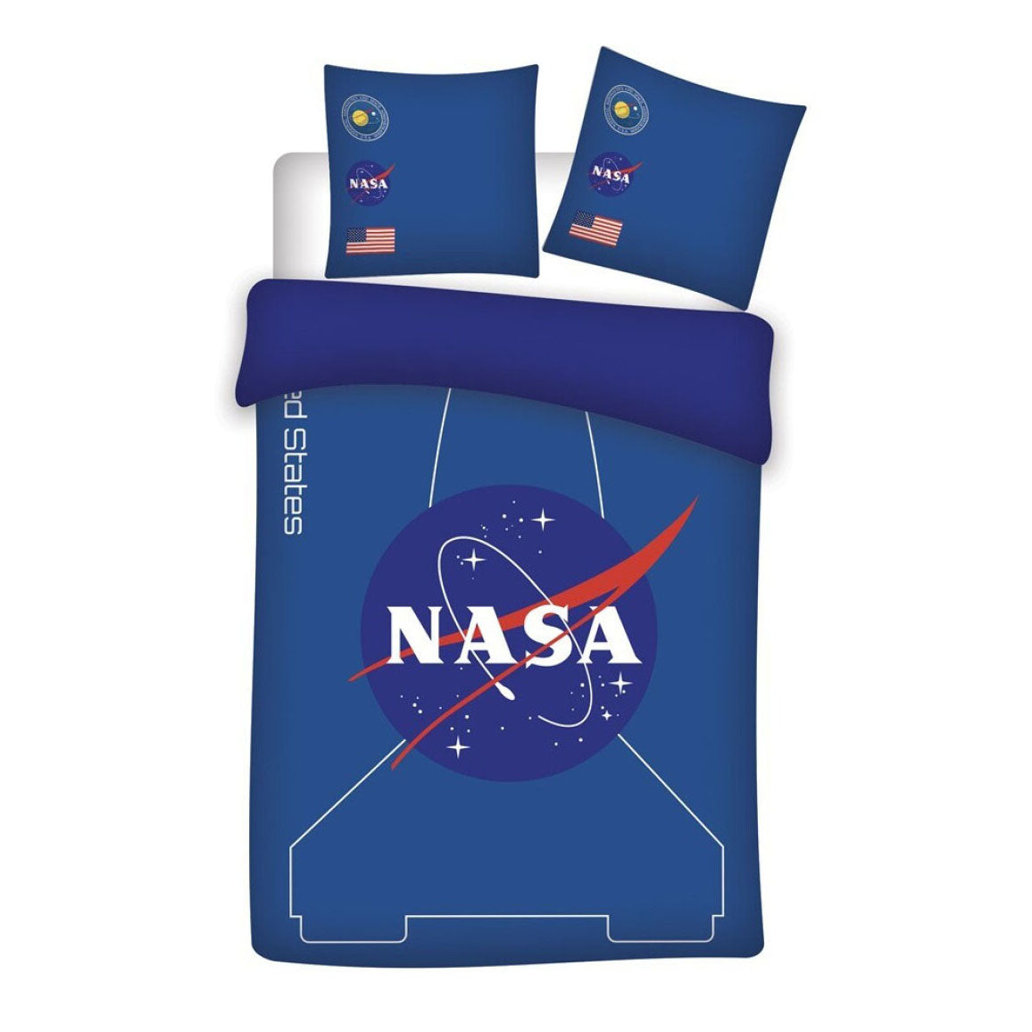Couverture de couette pour enfants NASA Travel Space, 140x200cm