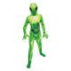 Costume pour enfants Alien Groen, 4-6 ans