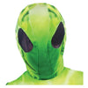Costume pour enfants Alien Groen, 4-6 ans