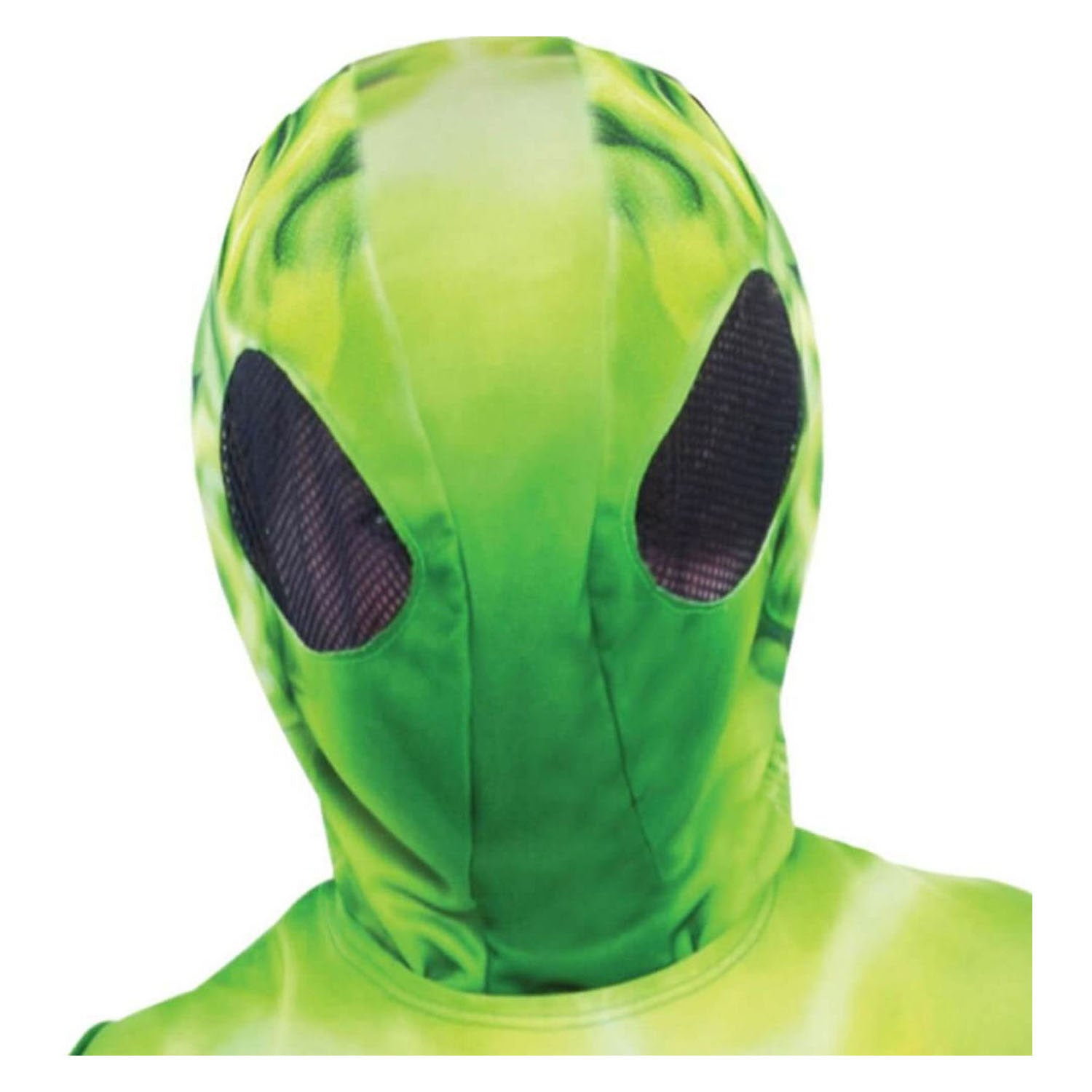 Costume pour enfants Alien Groen, 4-6 ans