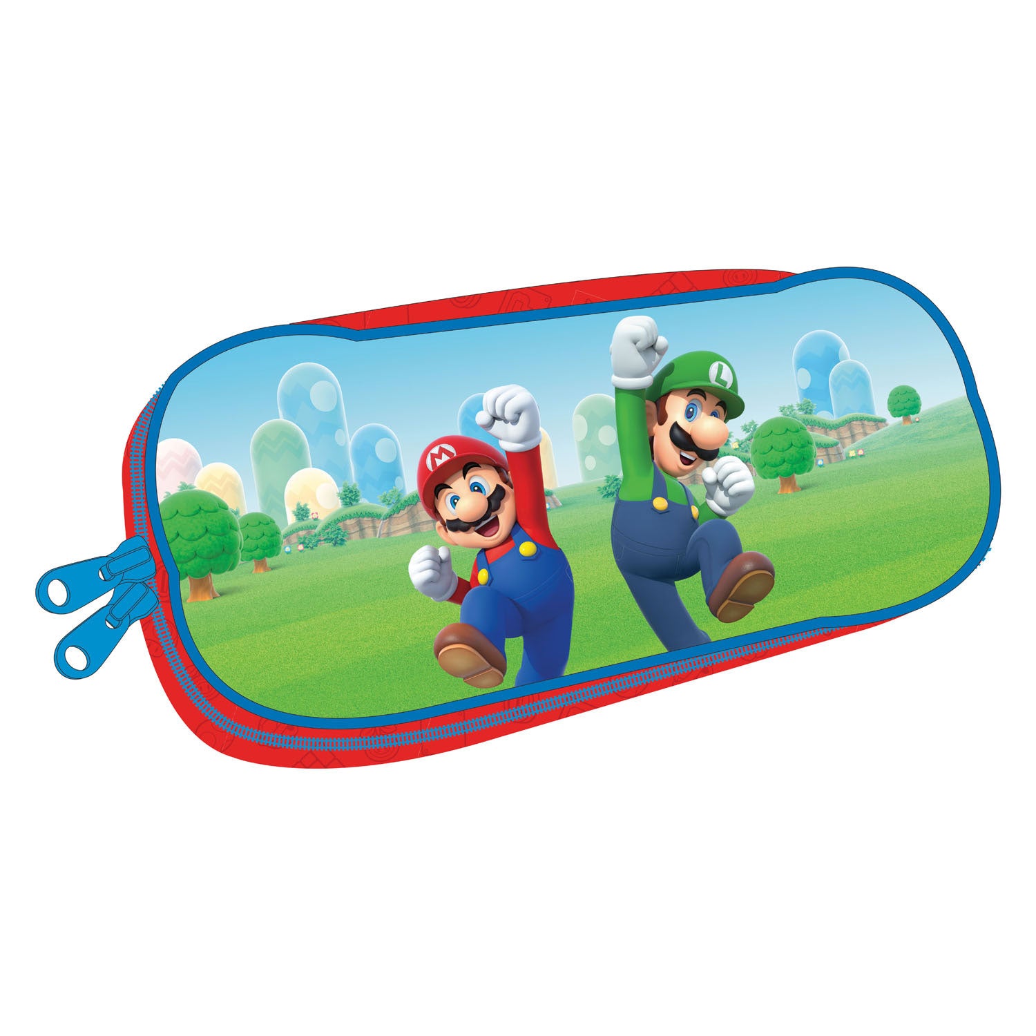 Super Mario Endui Ovaal Super Mario avec Zipper
