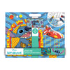 Bloc de dessin Lilo Stitch avec autocollants et 3 craies, 40 feuilles