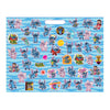 Bloc de dessin Lilo Stitch avec autocollants et 3 craies, 40 feuilles