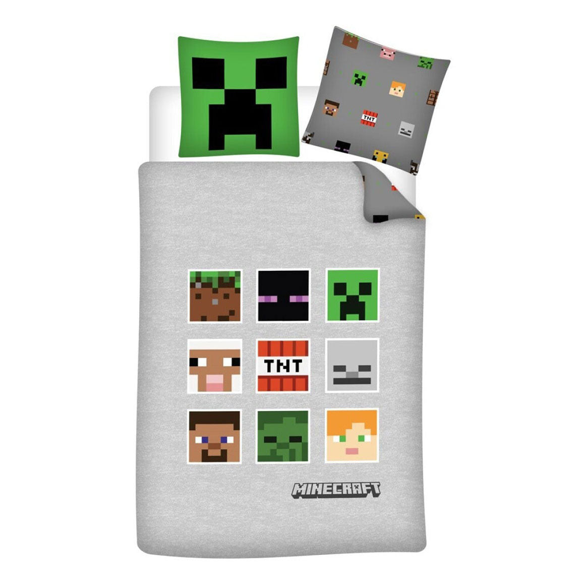 Couvre-couette Minecraft Microfibre, 140x200cm