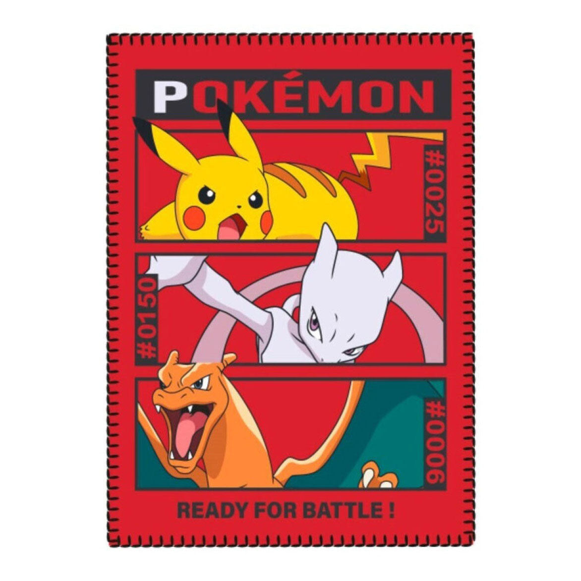 Pokémon Fleece Couverture polaire, 100x140cm