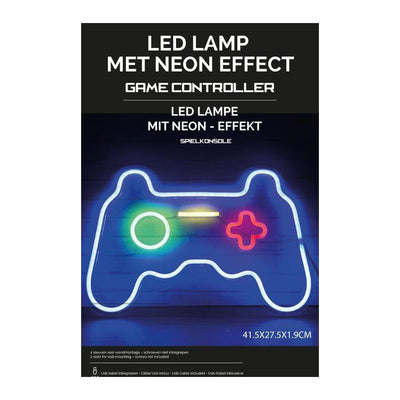 Contrôleur de jeu de lampe à LED néon