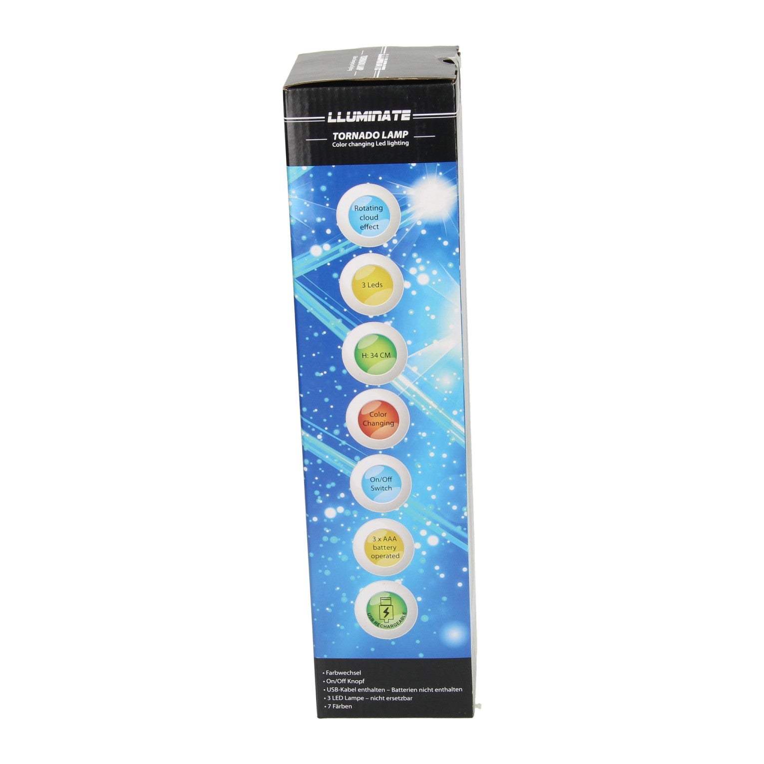 Lampe de lave, 34 cm