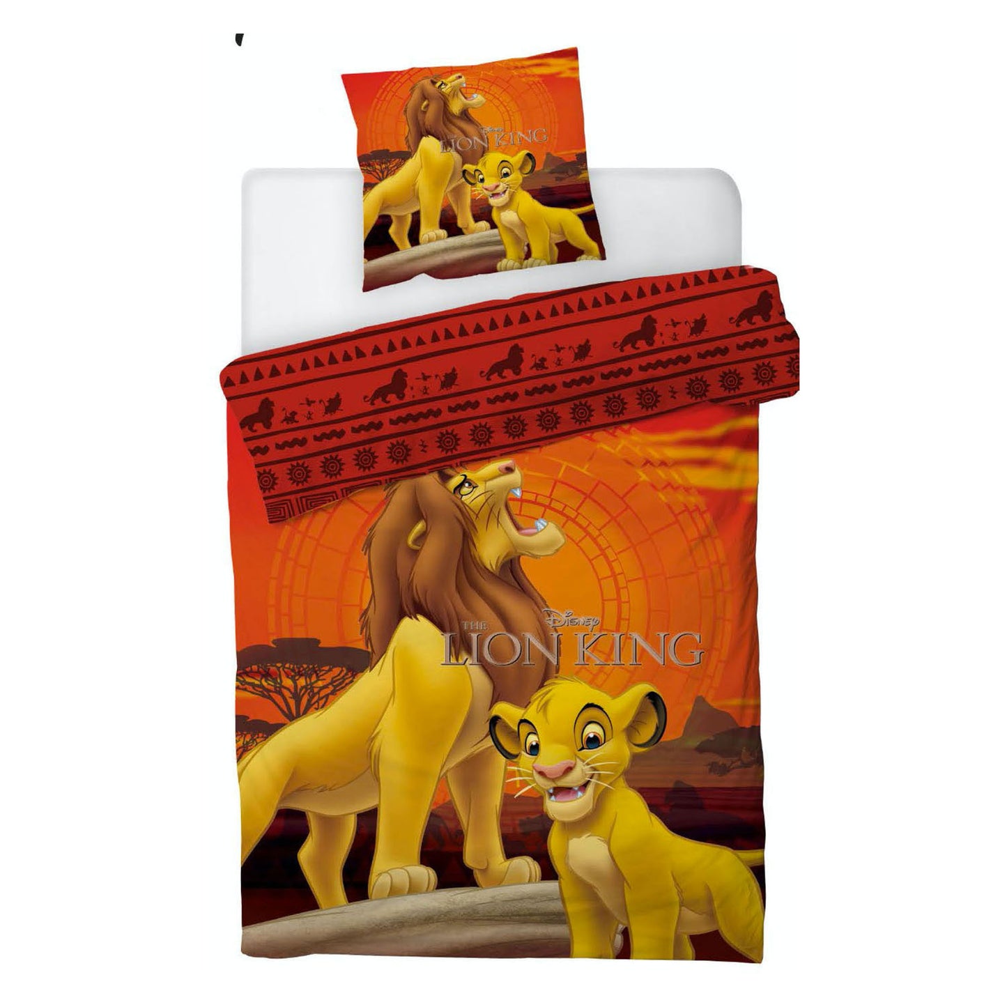 Disney Couverture de couette Lion King, 140x200cm