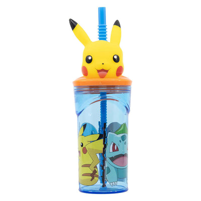 Pokémon 3D Buvery Bottle avec Parre Pokémon, 360 ml