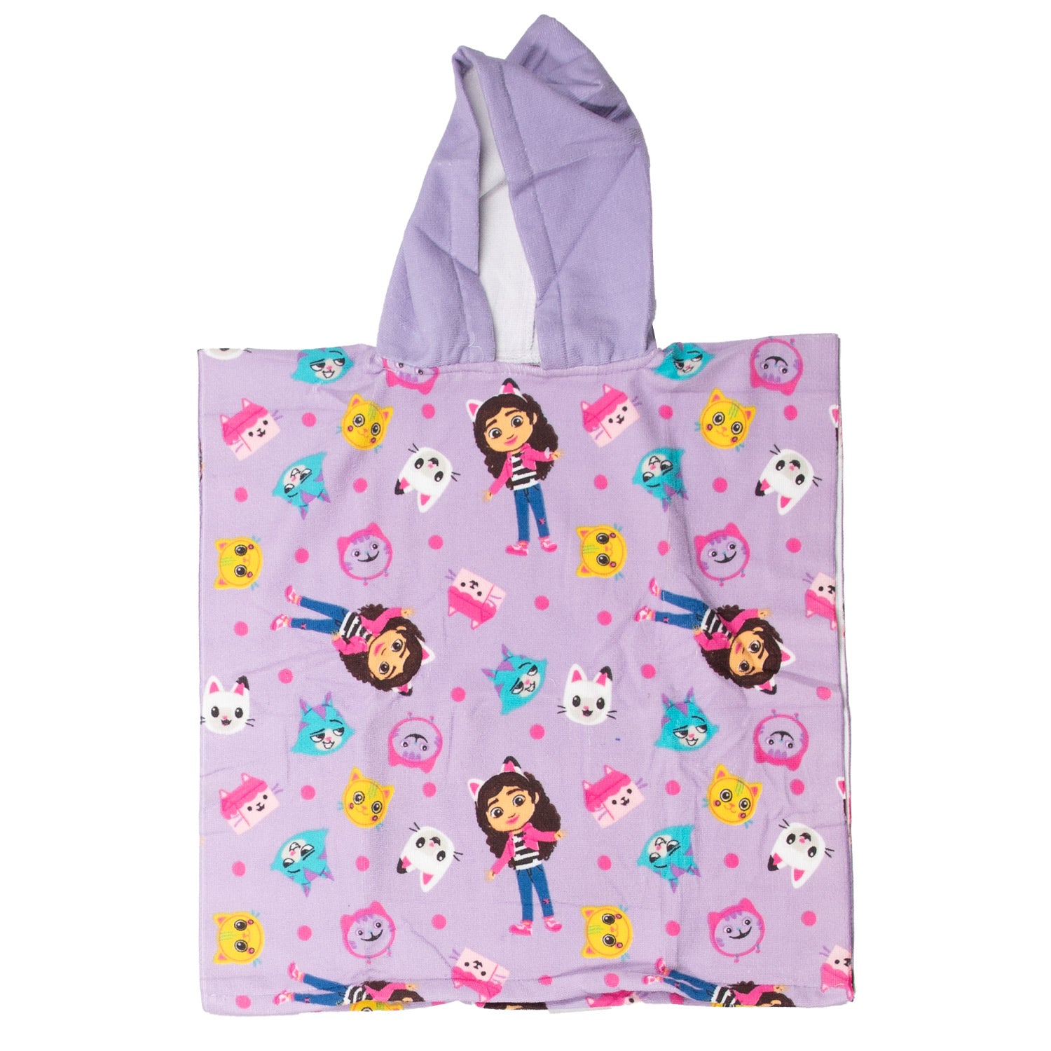 Puch serviette poncho maison de poupée de Gabby
