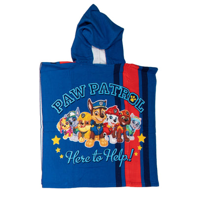 Poncho serviette Pat Patrouille 55x110cm