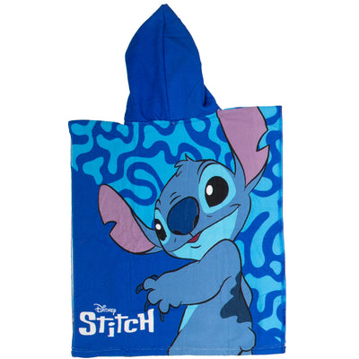 Puch serviette poncho point bleu 55x110cm