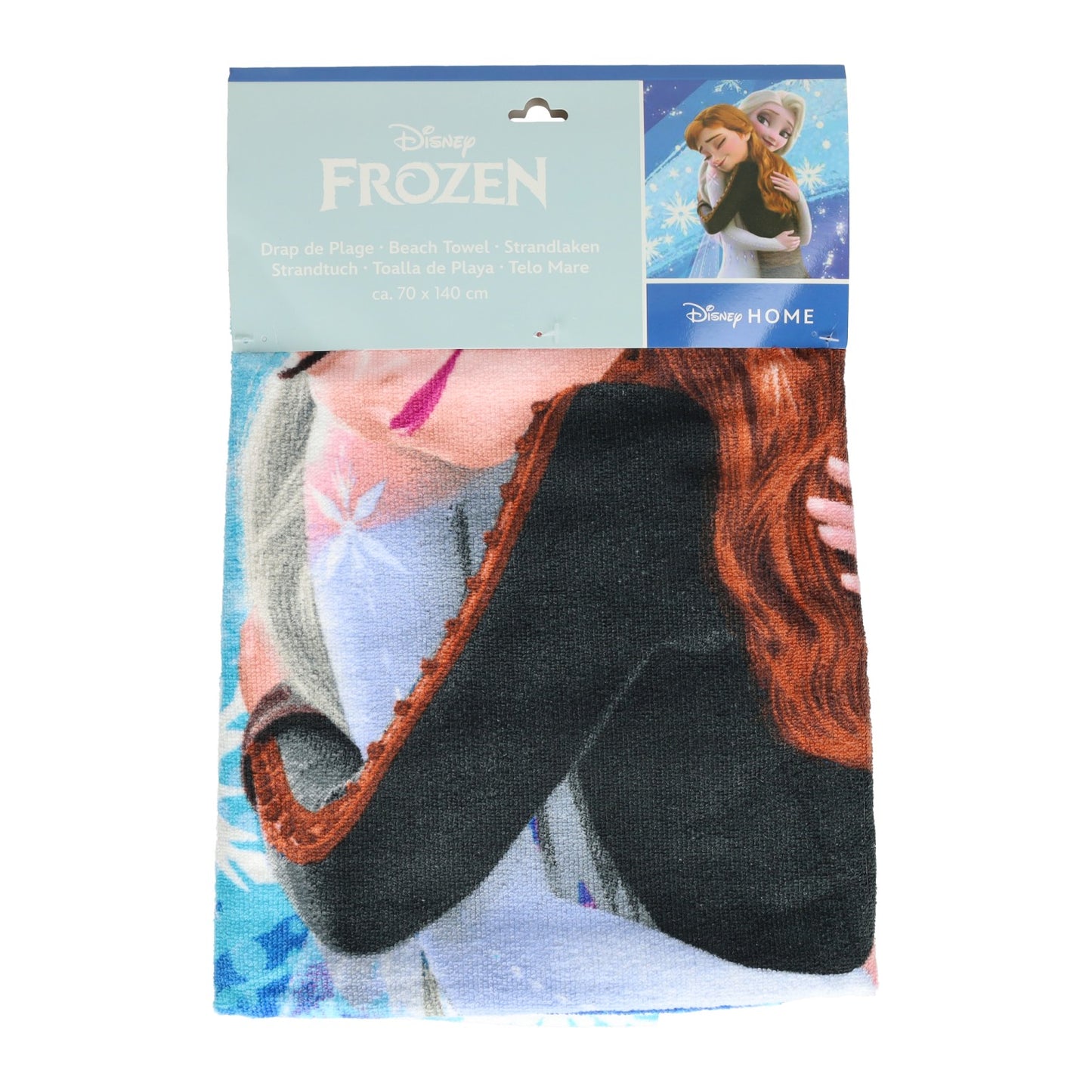 Serviette de plage Disney La Reine des Neiges, 140x70cm