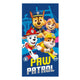 Serviette de plage en coton Paw Patrol, 140x70cm