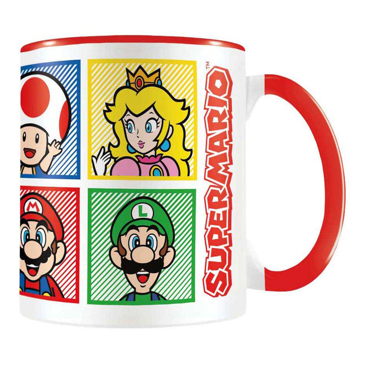 Ensemble cadeau Super Mario - tasse, tasse et aimant