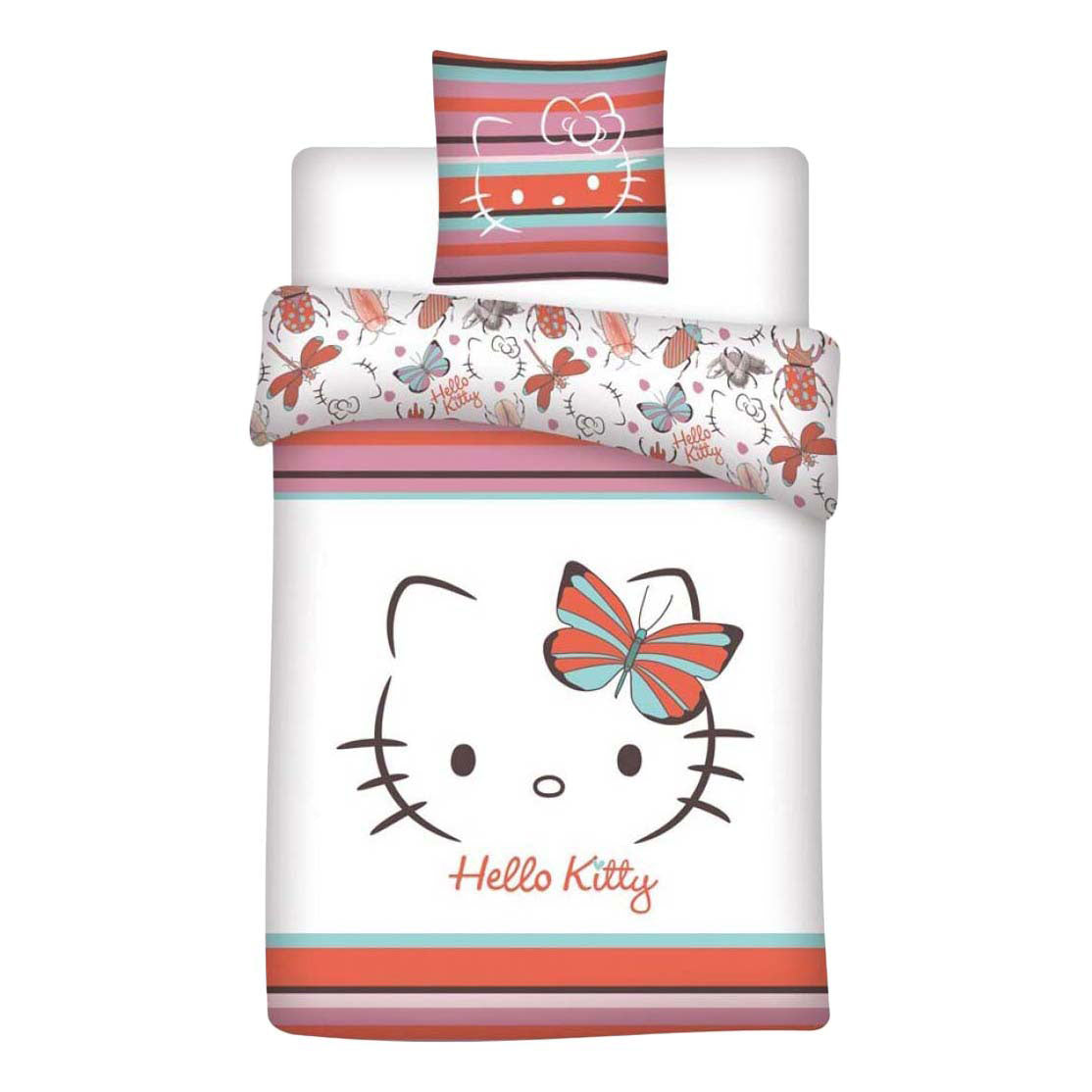 Housse de couette Ty hello kit - 140x200 cm