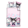 Housse de couette Ty Hello Kit Friends - 140x200 cm