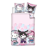 Housse de couette Ty Hello Kit Friends - 140x200 cm - afbeelding 1