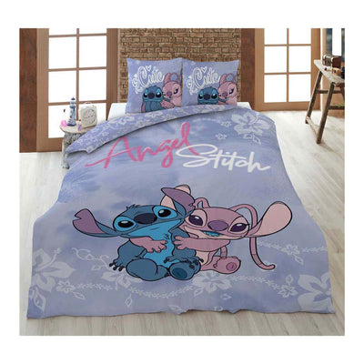 Housse de couette Stitch ange - 140x200 cm