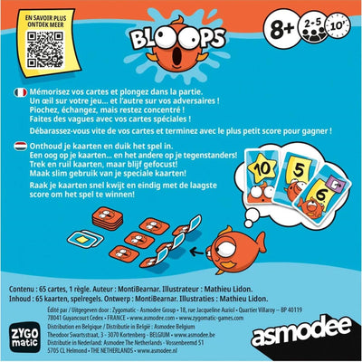 Jeu de cartes Asmodee Bloops (version nl)