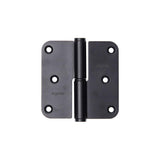 Yale 1067394 - 3 charnières inox finition noir mat coin droit 80x80mm | 4 pièces - afbeelding 1