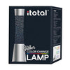 Lampe à paillettes avec changement de couleur et télécommande