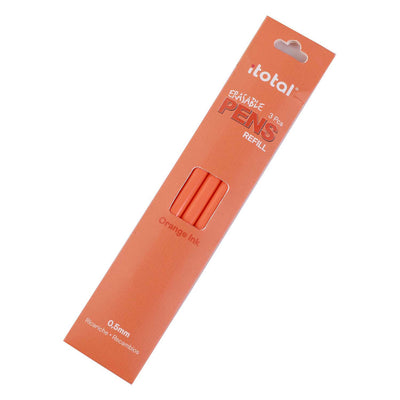 Itotal Erachable Encre Reffilling Orange, 3e.