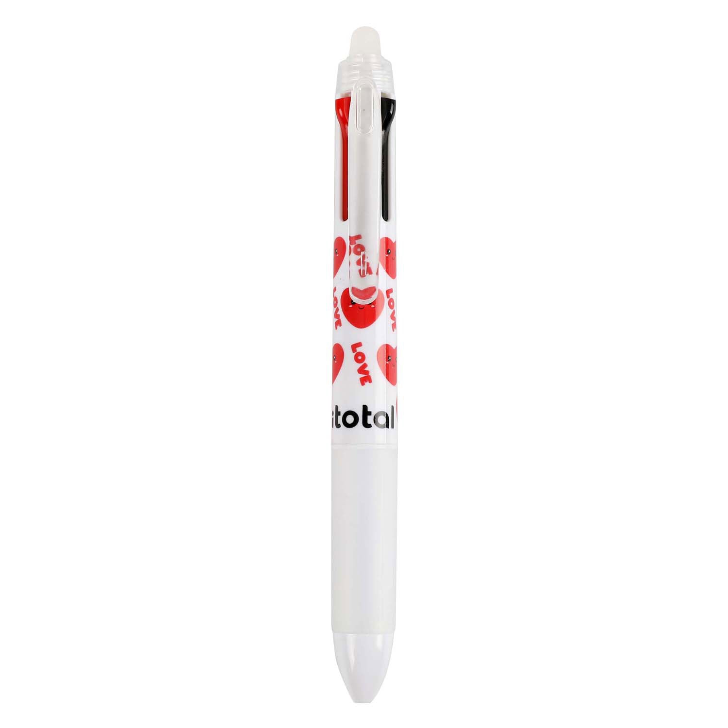 Itotal 4in1 Excertable Multi-Colors Pen Heart