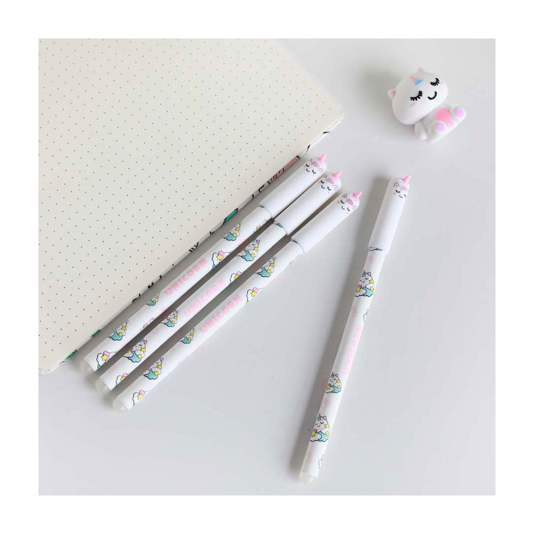 Stylo à bille excessive itotal avec une licorne de capuchon