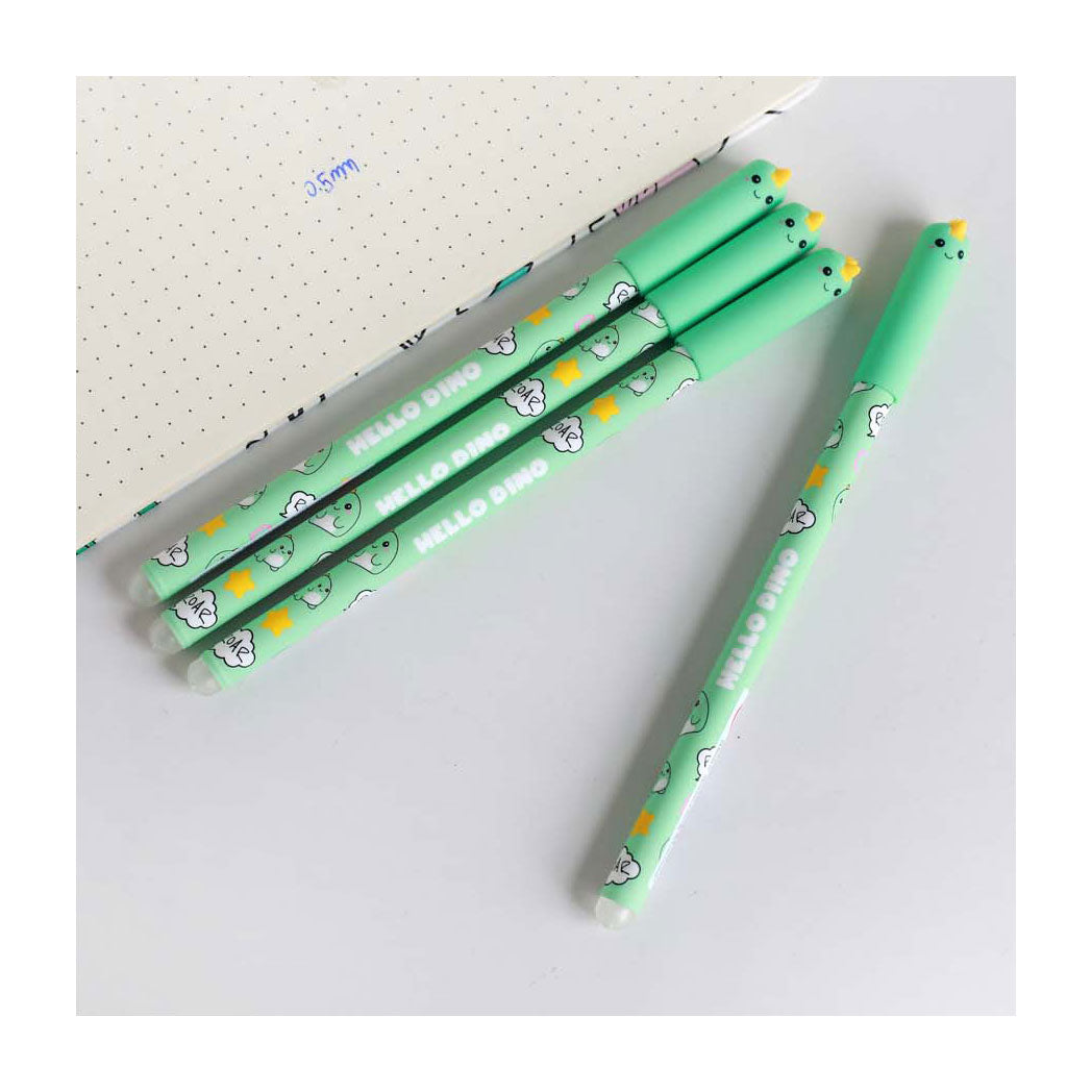 Stylo à bille excès itotal avec dop bonjour dino