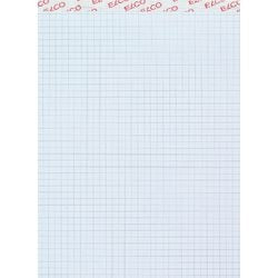 Bloc-notes elco blanc a5 à carreaux