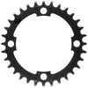 Plateau de vélo électrique Samox à roulement en laiton NW 38T BCD 104 mm. 1 2x3 32 et 11 128 acier noir