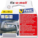 Ruban gaffer Fix-o-moll gris 10mx50mm