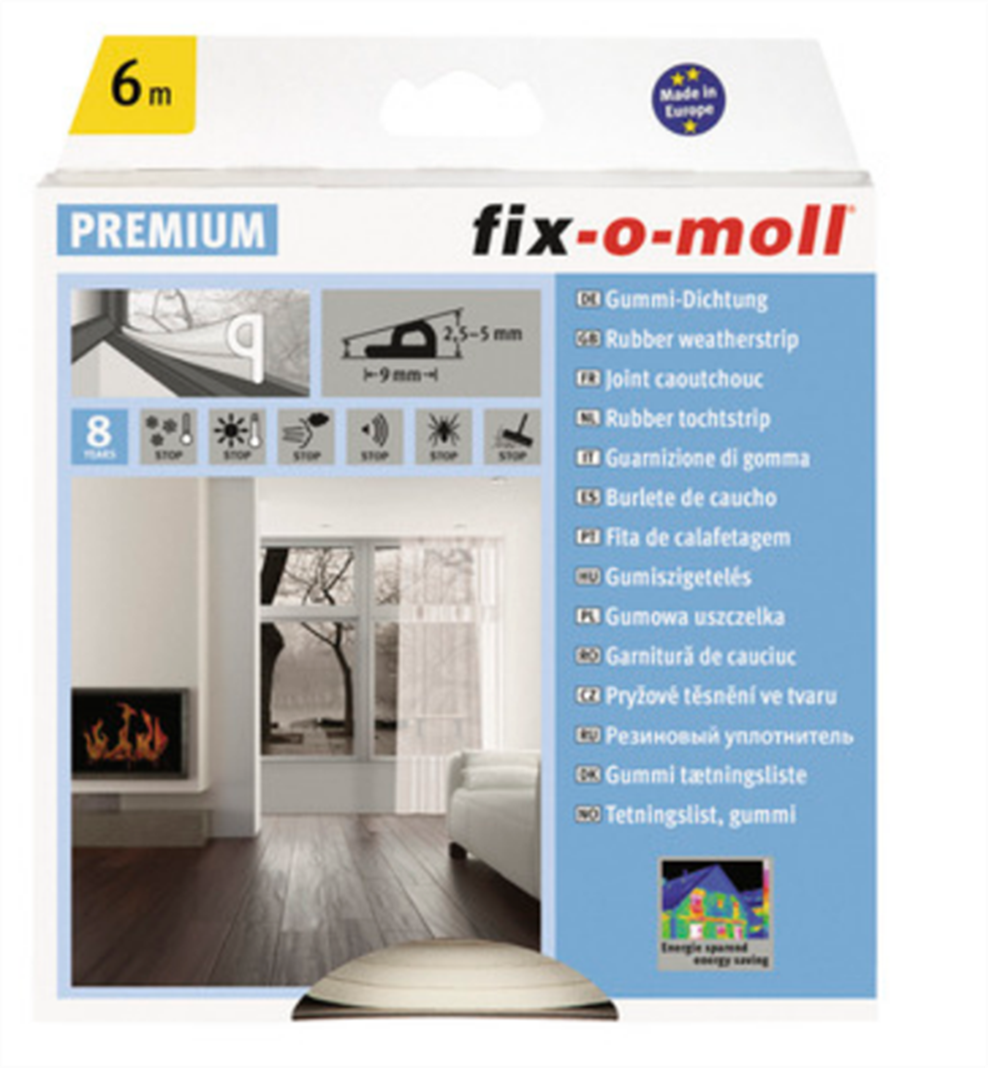 Fix-o-moll coupe-froid profil p 6m
