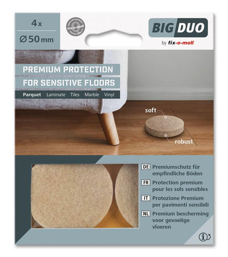Fix-o-moll fix o mol big duo feutre coulissant 50 mm
