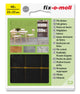 Planeur en feutre Fix-o-moll ø22mm 48pcs. marron