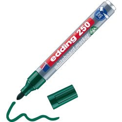 Marqueur pour tableau blanc edding e-250 vert 1,5 - 3 mm