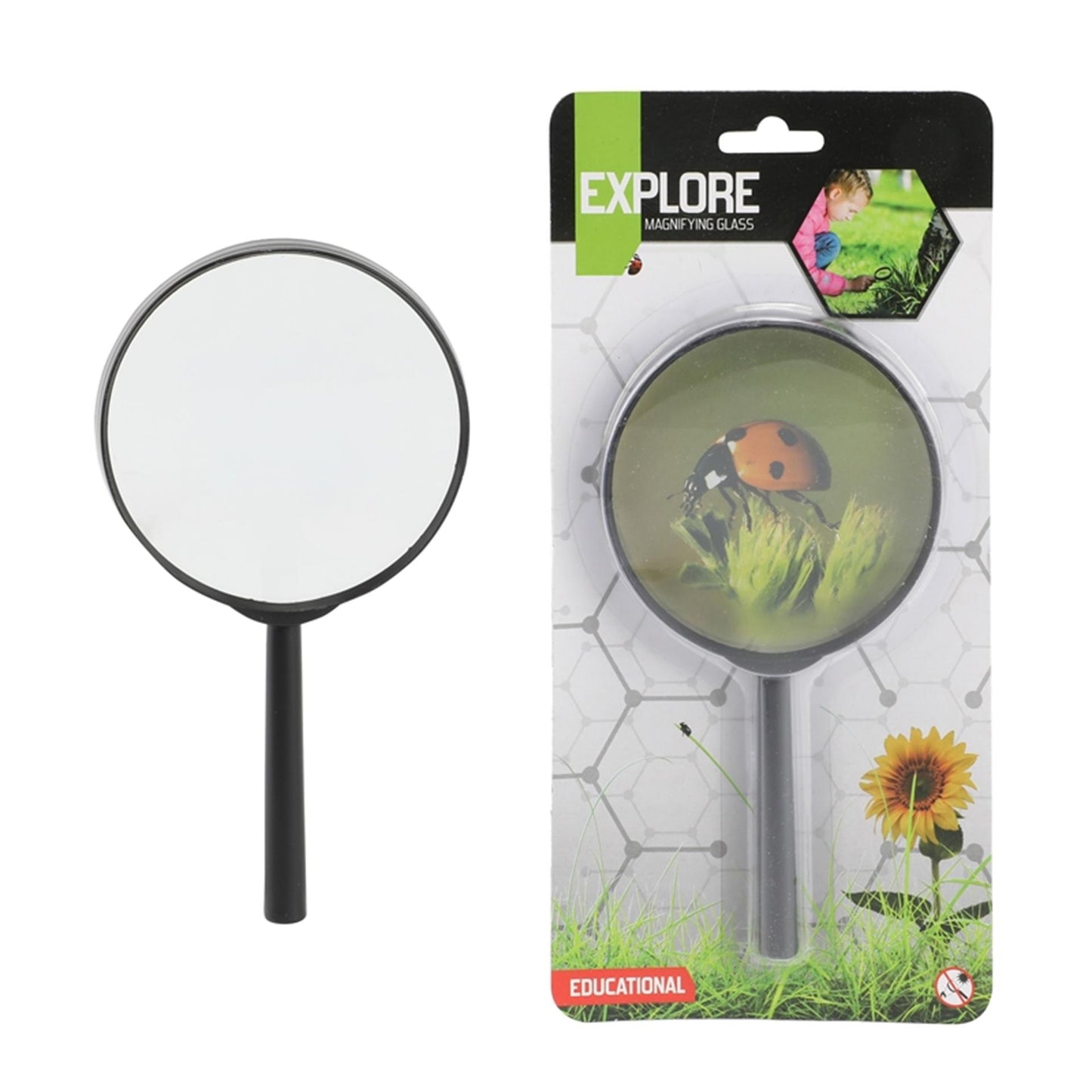 Envergure de la loupe pour enfants, 9cm, 9cm