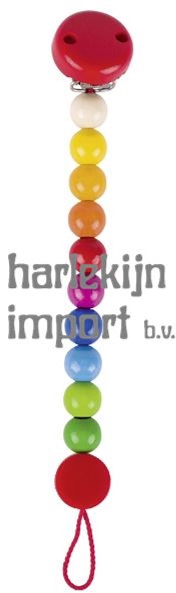 Goki Wooden Pacificier Chain-ciel