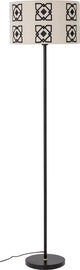 Bloomingville - lampadaire selita - noir - métal