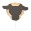 De tjalle et jaspe - applique mouton - bois
