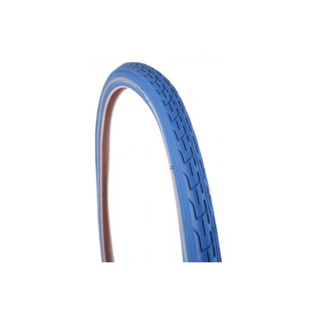 Deli pneu extérieur, bleu avec réflexion, 28x1 1 2, Etro 40-635