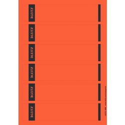 Dossier étiquettes de dos leitz rouge 150 morceaux de papier