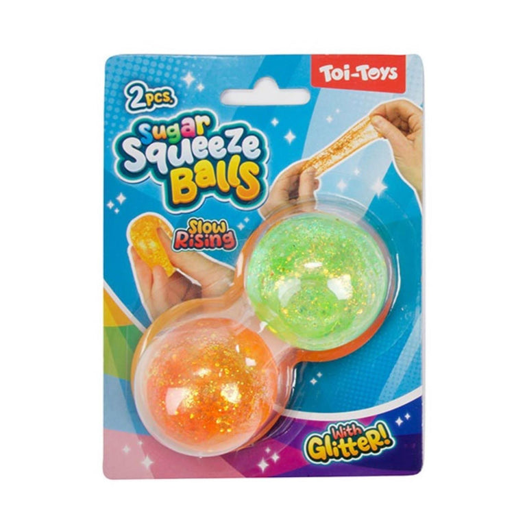 Toi-toys toi toys fun squeeze balle sucre ø4cm 2 pièces