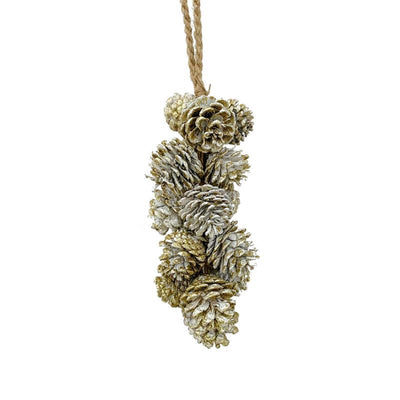 Suspension pomme de pin Maison de la nature 40cm